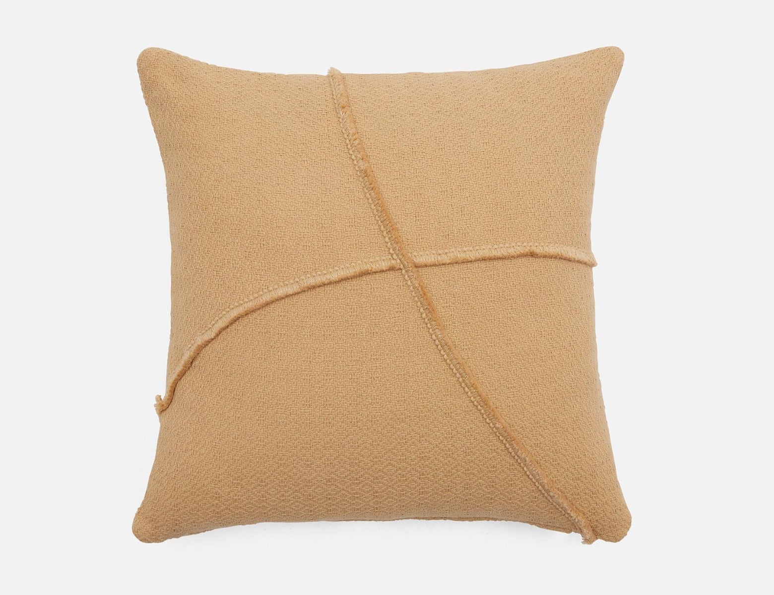 TUPELO - coussin 45 cm x 45 cm - Jaune