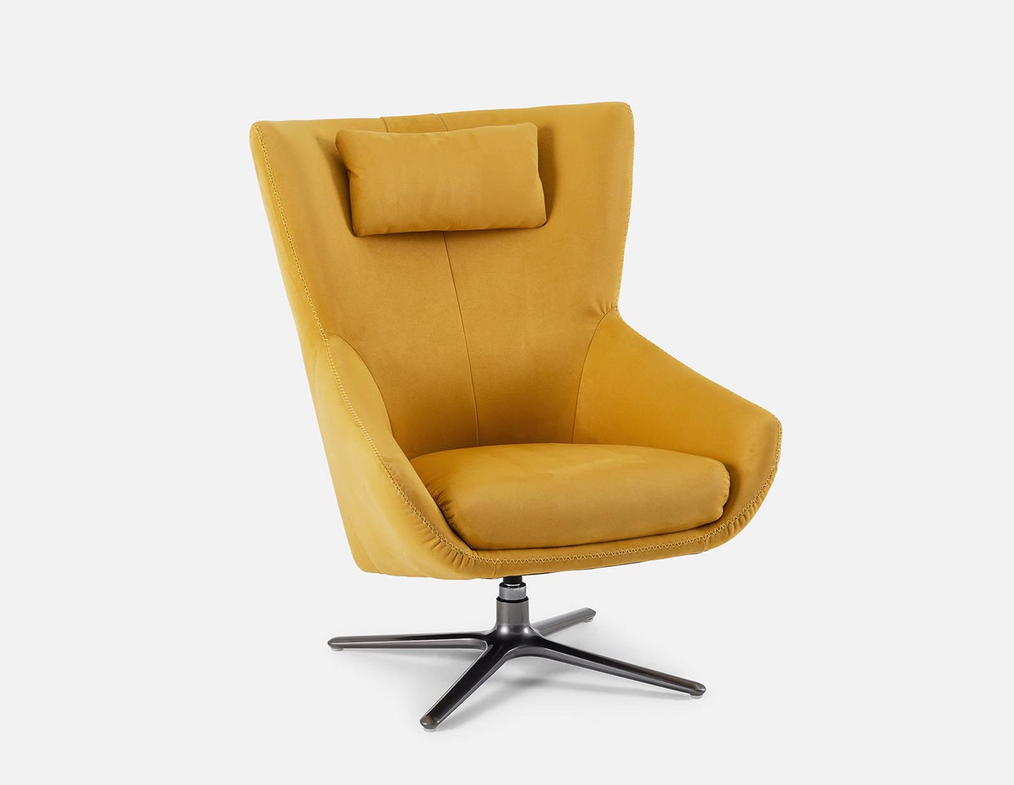 ANITA - fauteuil pivotant moderne contemporain - Rouille