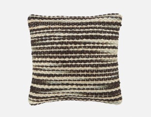 CAMILO - coussin 45cm x 45cm - Brun