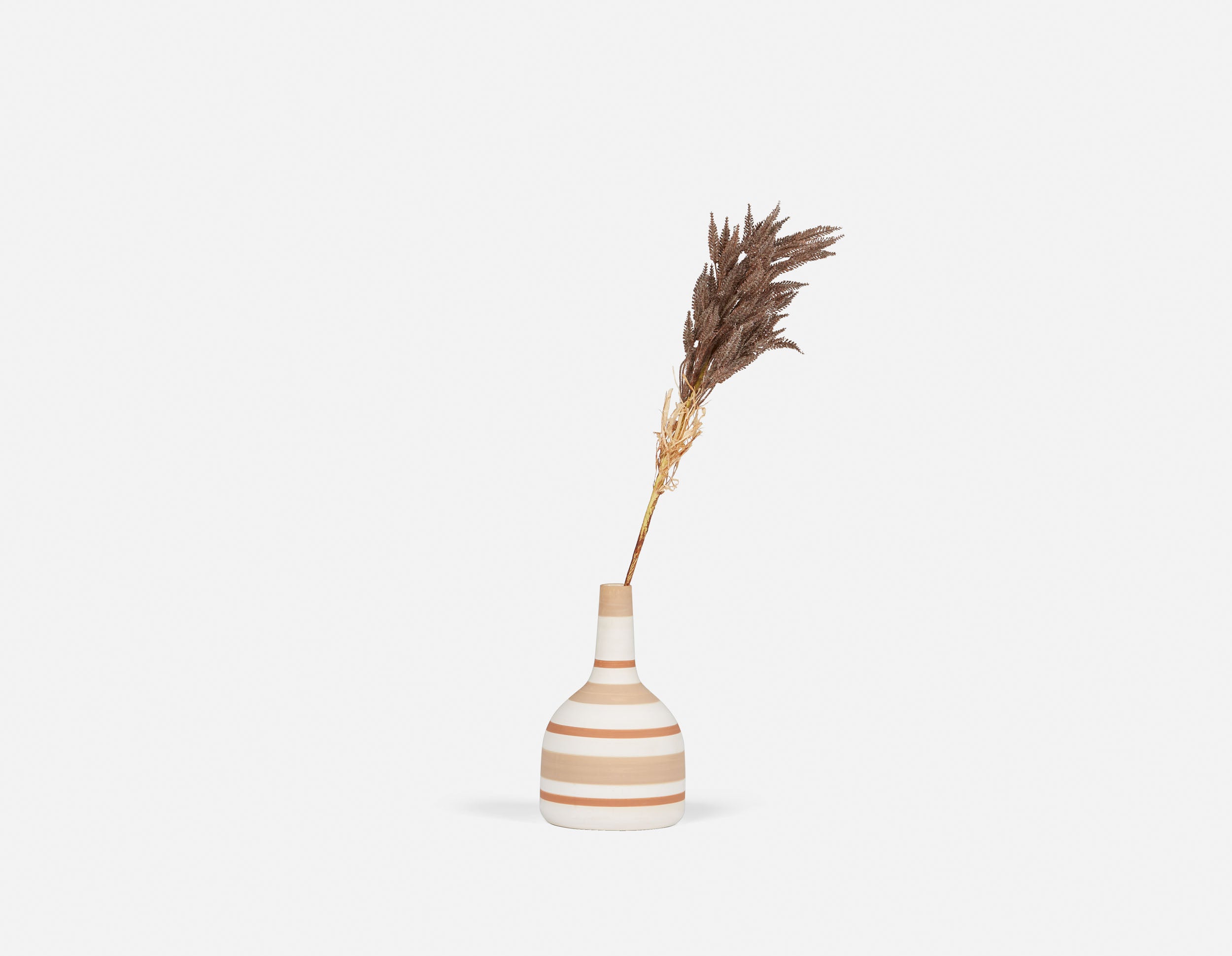 WHEAT I - plante artificielle 80 cm - Chocolat