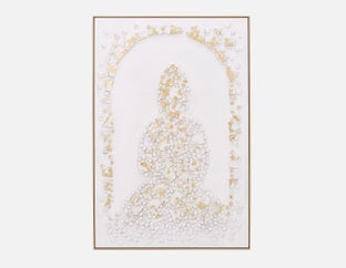 KHOR - tableau encadré 103 x 153cm - Multi