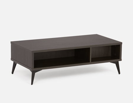 KIERA - table basse moderne du milieu du siècle - Noir