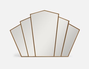 JAVION - miroir 80 cm x 120 cm - Or