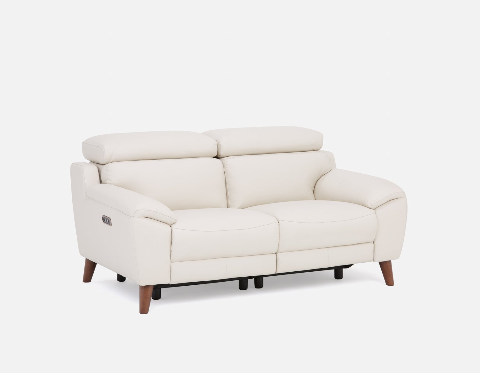 NILLIE causeuse contemporaine 100% cuir inclinable undefined