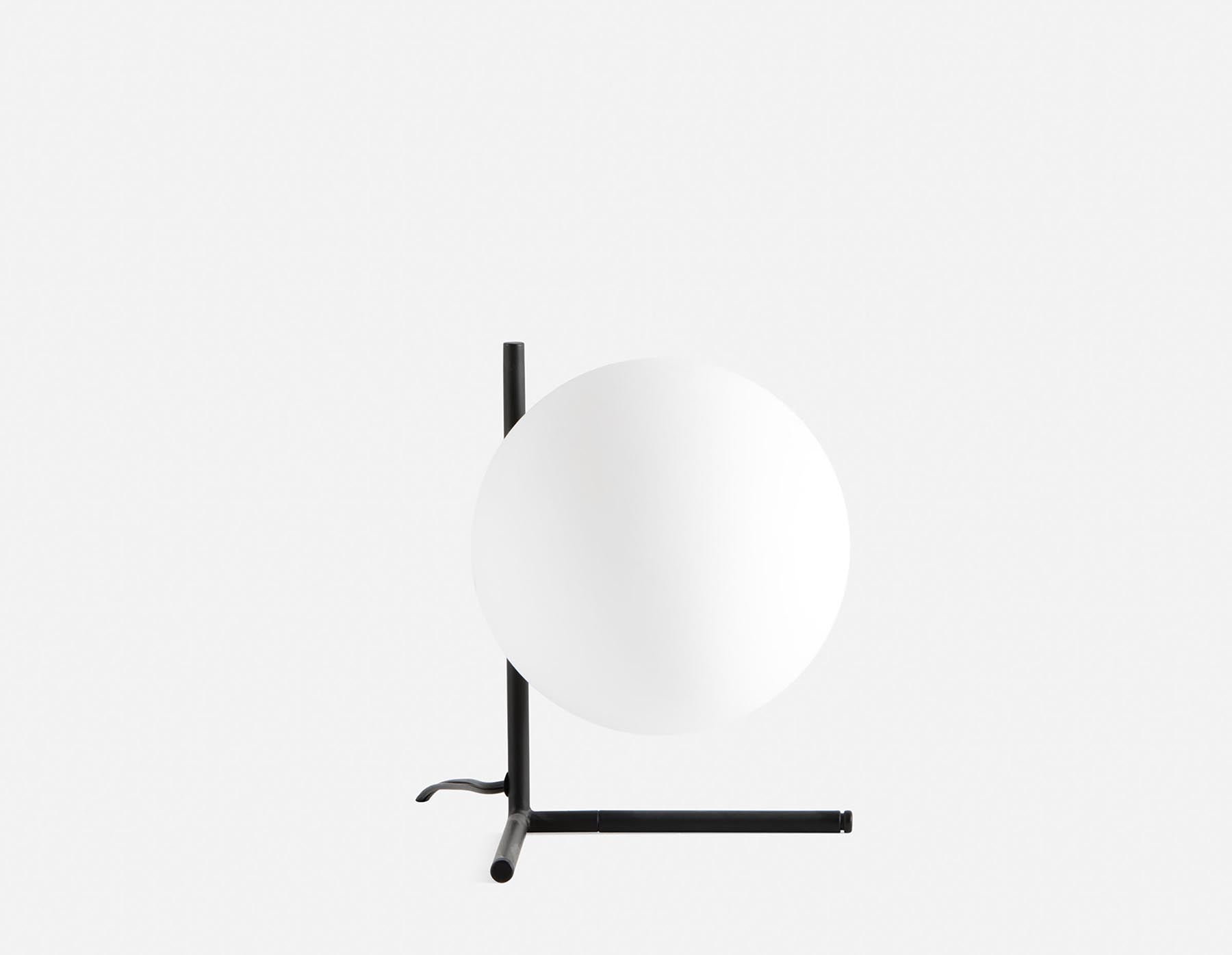 BALLA - lampe de table 26cm haut. - Noir