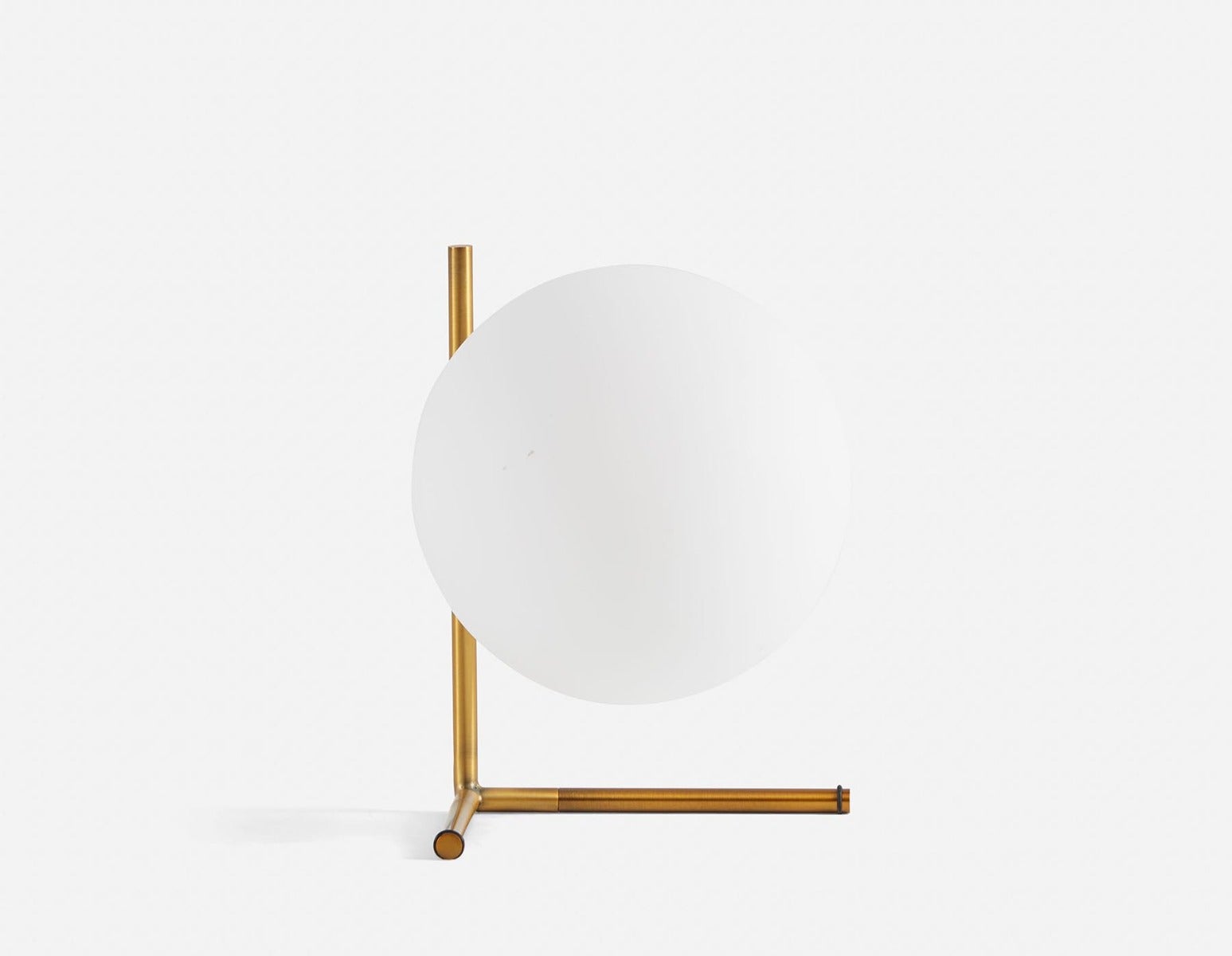 BALLA - lampe de table 26cm haut. - Laiton