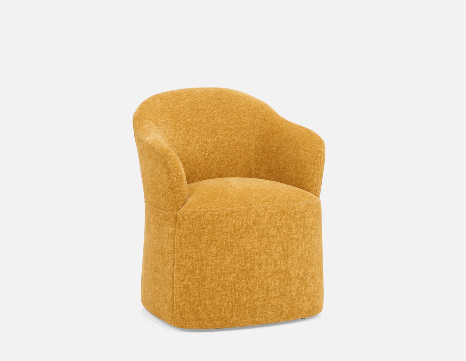 MAGNUS - chaise de salle à manger à roulettes - Dijon