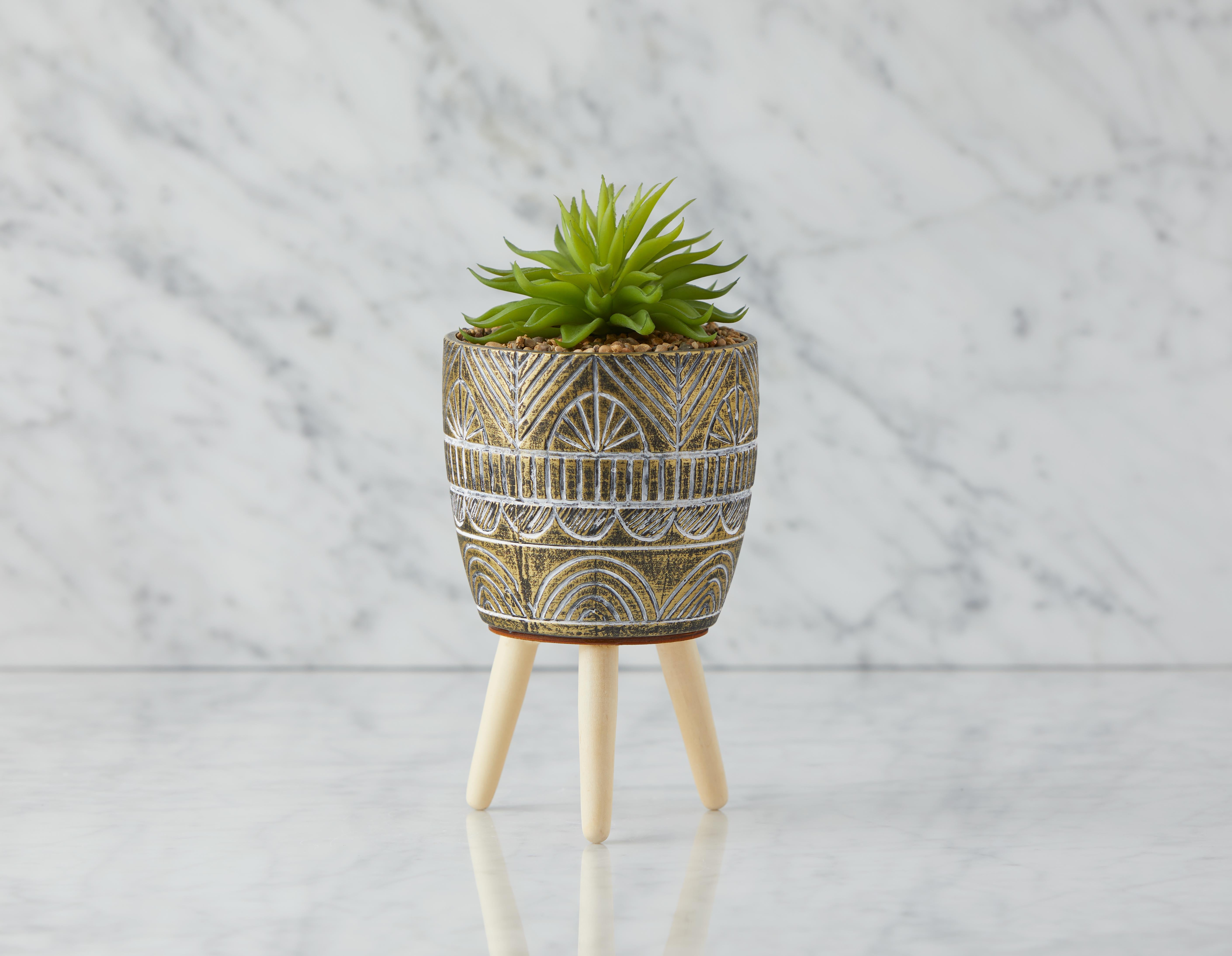 FYTO IV - plante artificielle en pot 28 cm - Multi