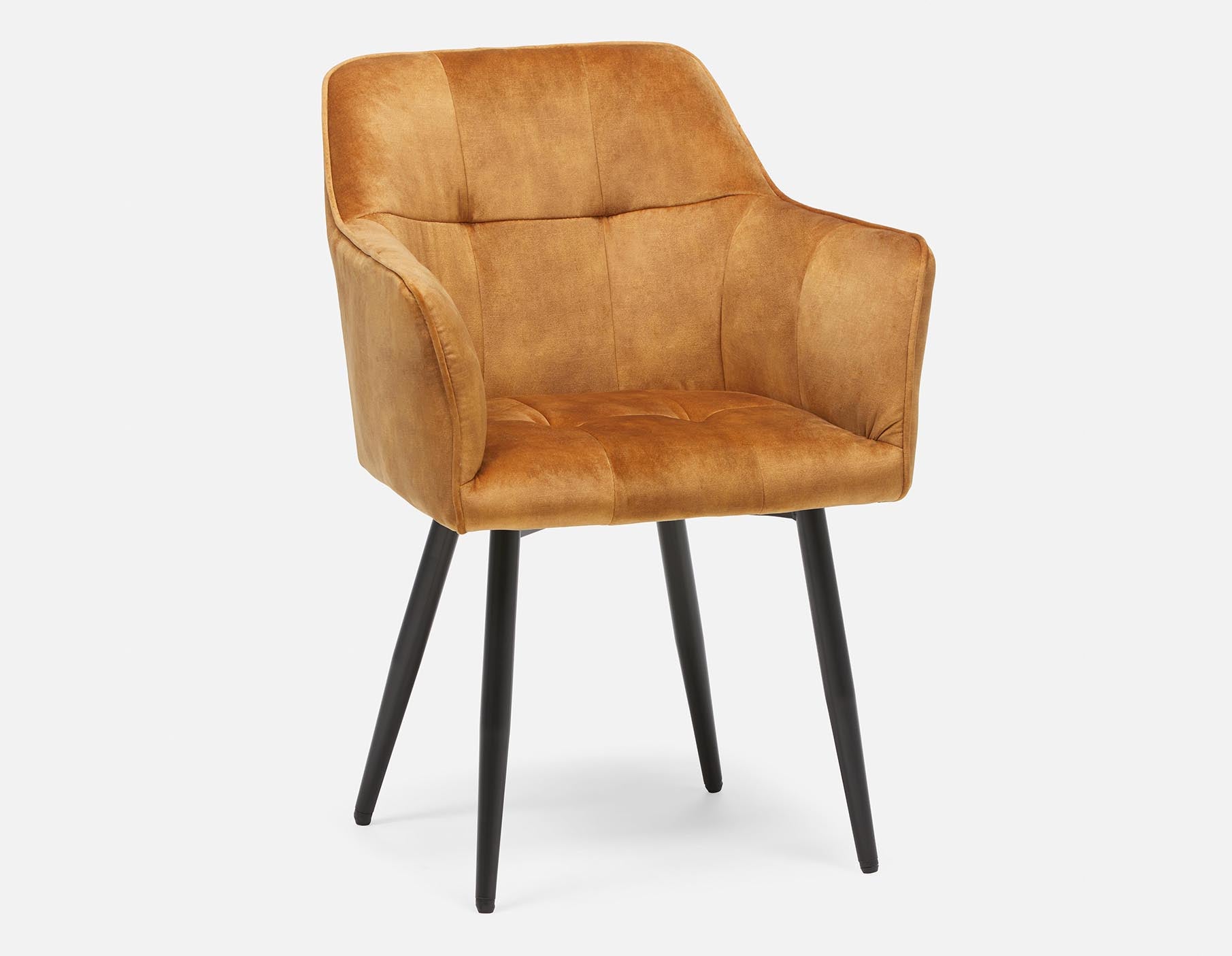 OCTAVE - chaise de salle à manger en velours - Dijon