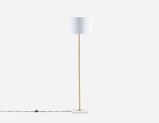 THELMA - lampe sur pied 150 cm haut. - Or