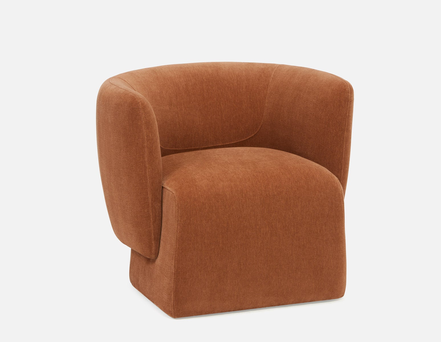 ROANNE - fauteuil - Terracotta