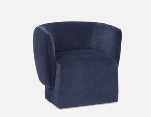 ROANNE - fauteuil - Bleu