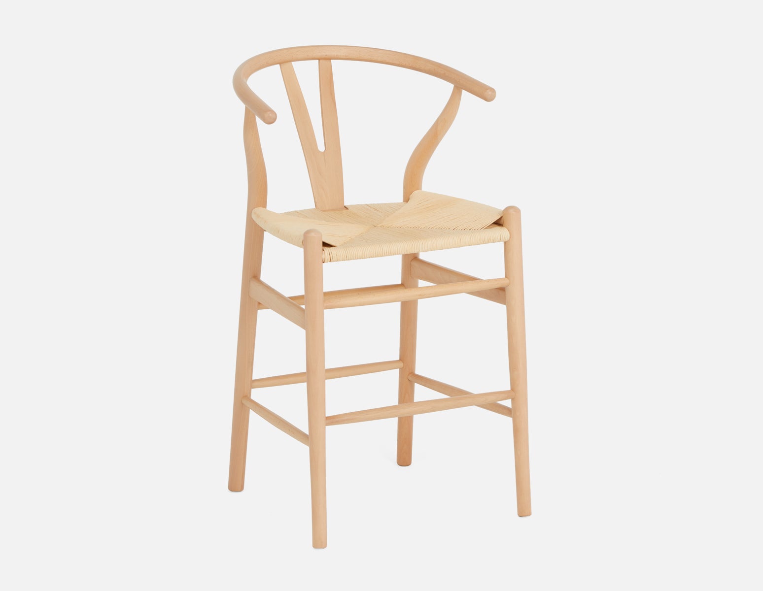 DENMARK - élégant tabouret de comptoir 61 cm - Beige