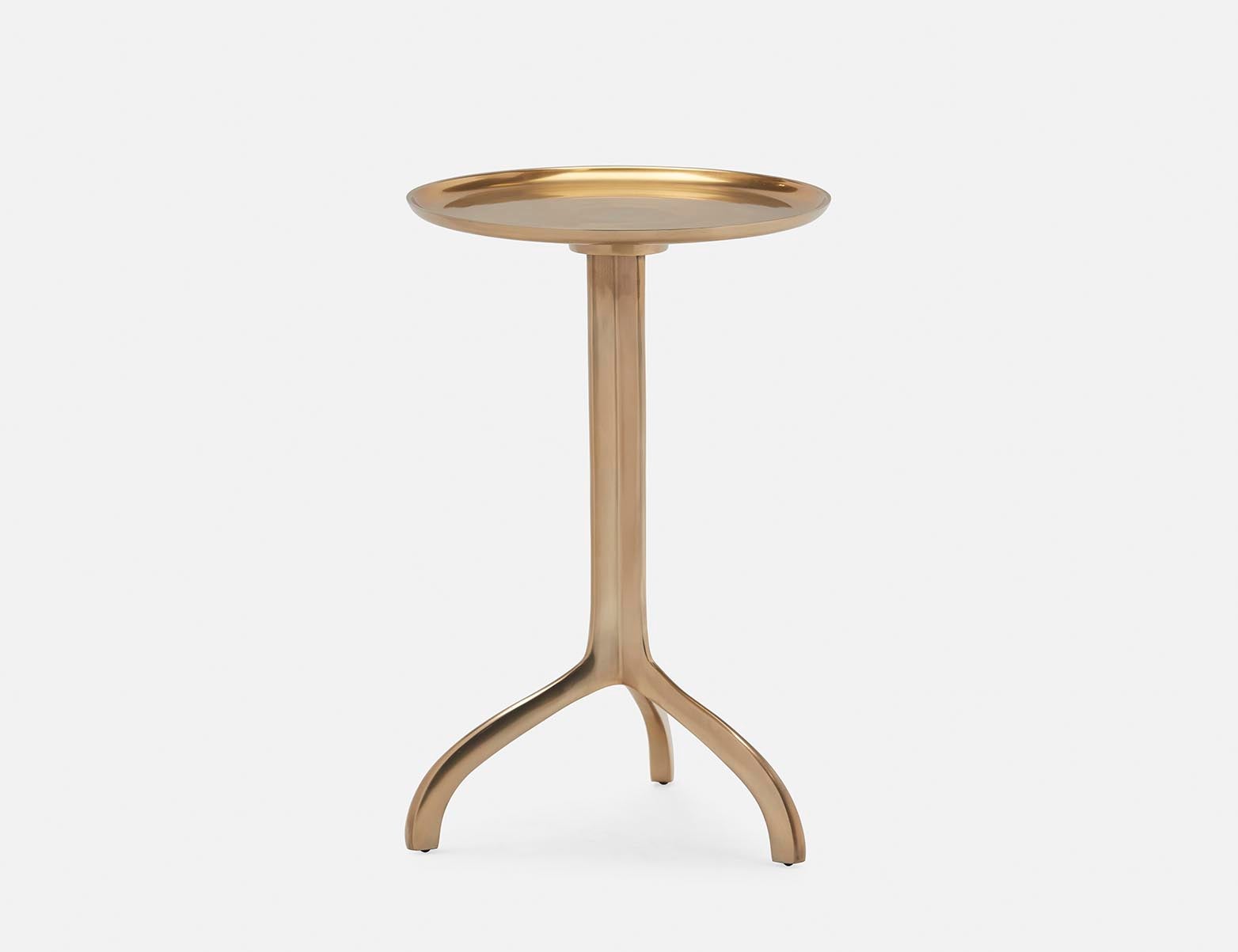 TRIO - table d'appoint - Or