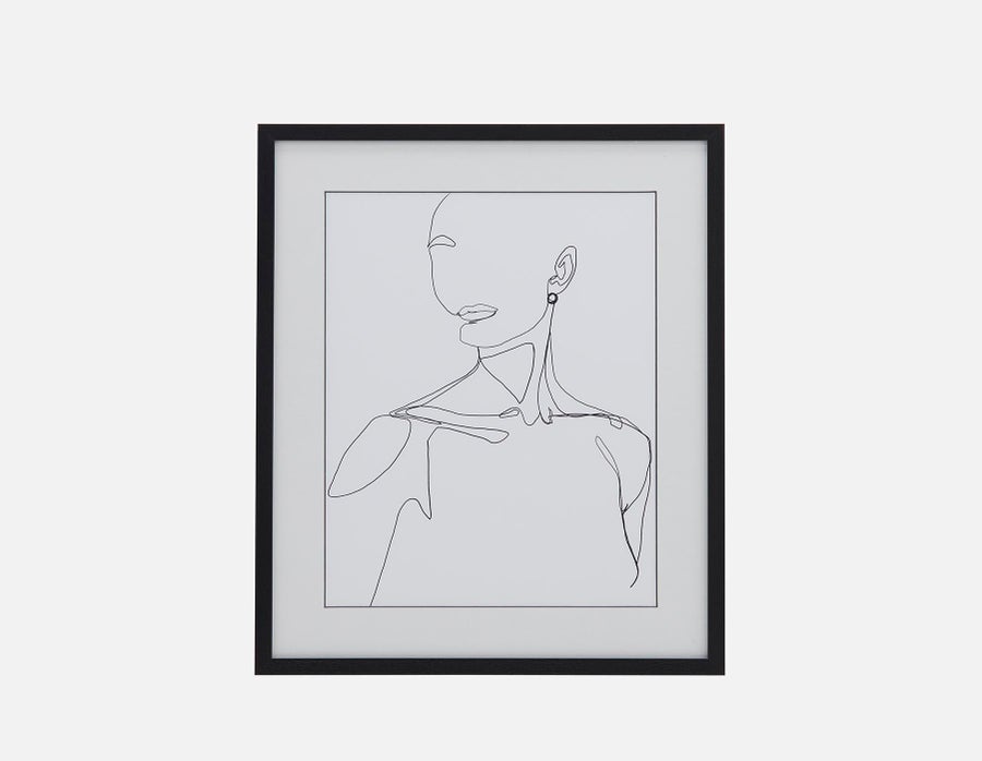 SKETCH VI giclée encadrée 55 cm x 65 cm undefined