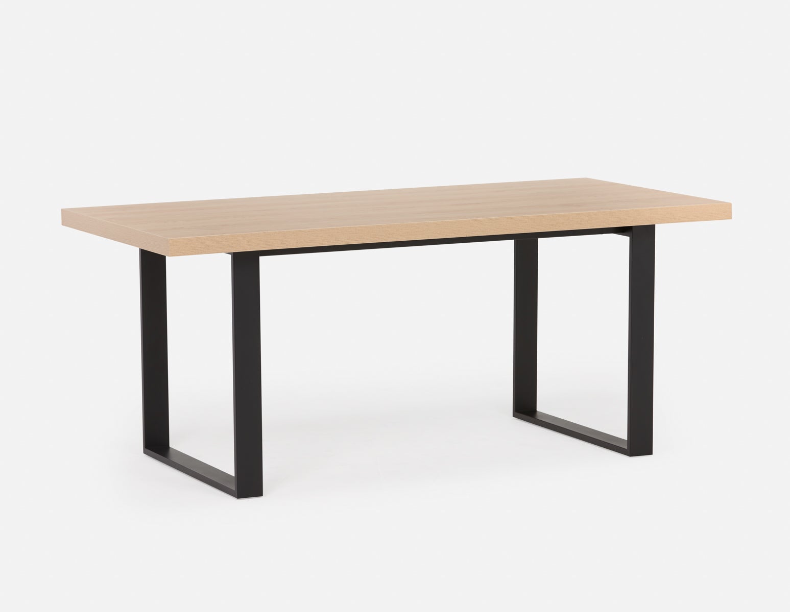 KIERA - table de salle à manger moderne 180cm - Chêne
