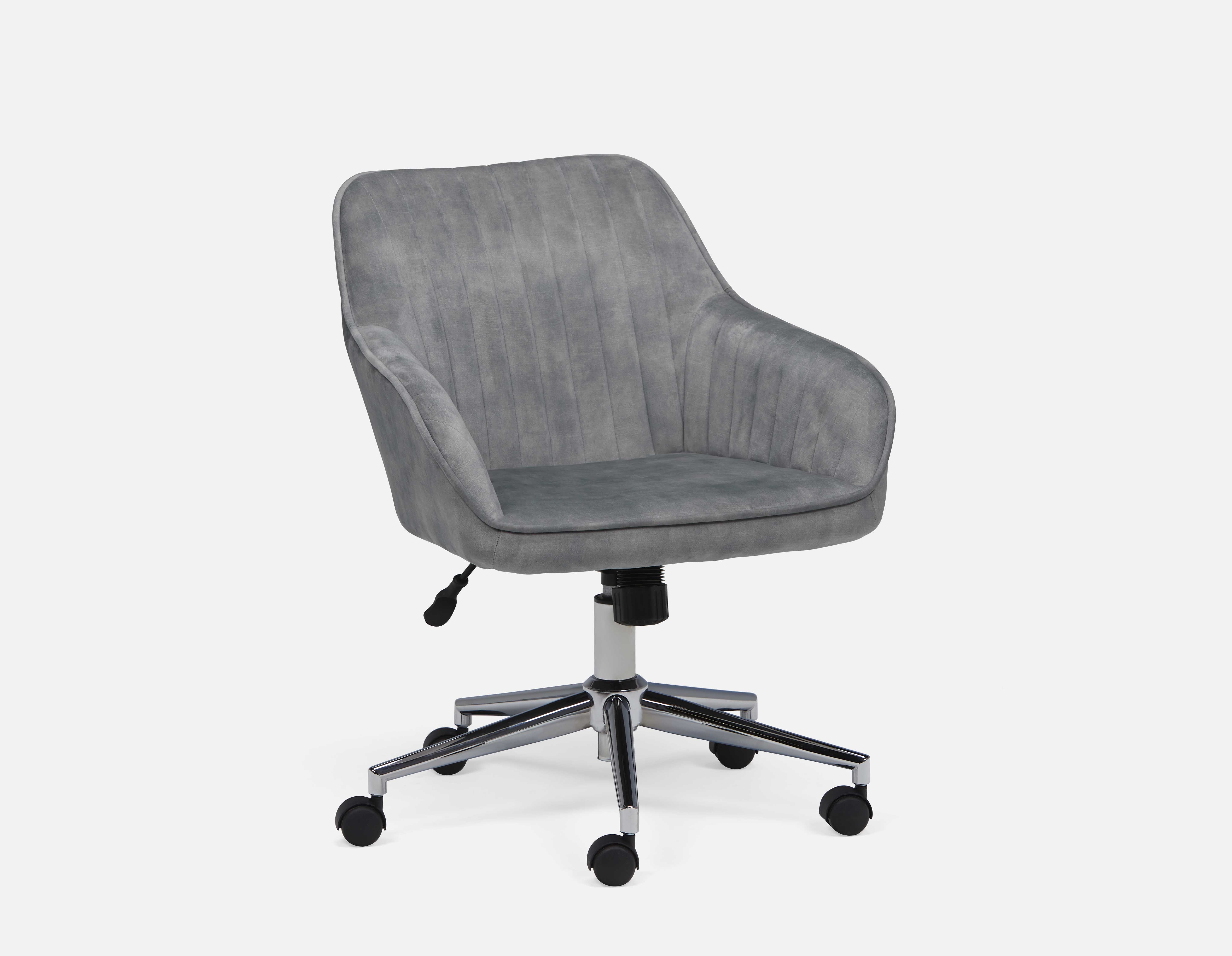 MEDAN - chaise de bureau - Gris clair