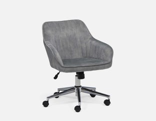MEDAN - chaise de bureau - Gris clair