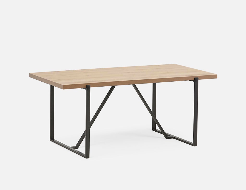 ARDA - table de salle à manger 180 cm - Chêne foncé