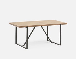 ARDA - table de salle à manger 180 cm - Chêne foncé