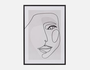 DARCIE - tableau encadré 73x103cm - Multi
