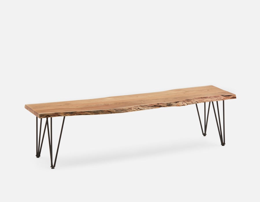 RENO banc en bois d'acacia massif undefined