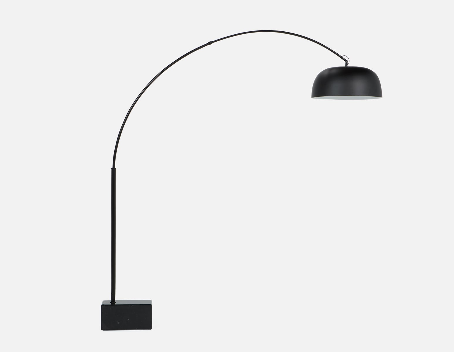 CASSIDY - lampe sur pied 225 cm haut. - Noir