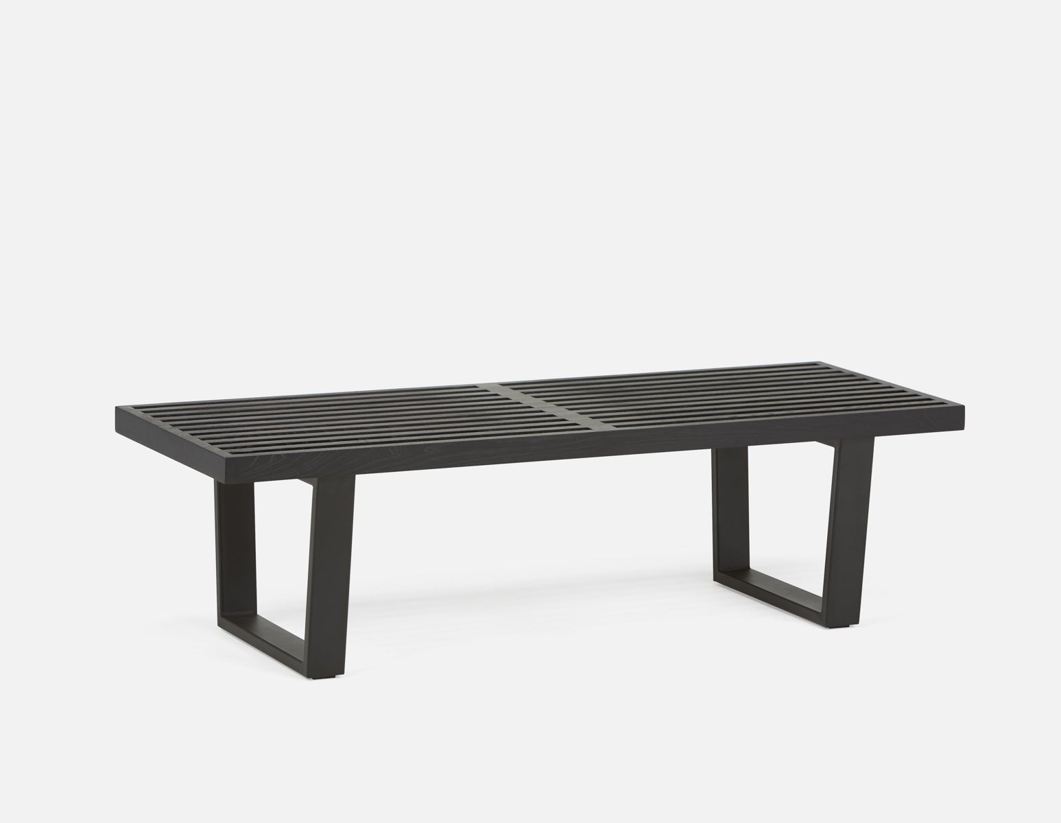 TERRY - banc 122cm - Noir
