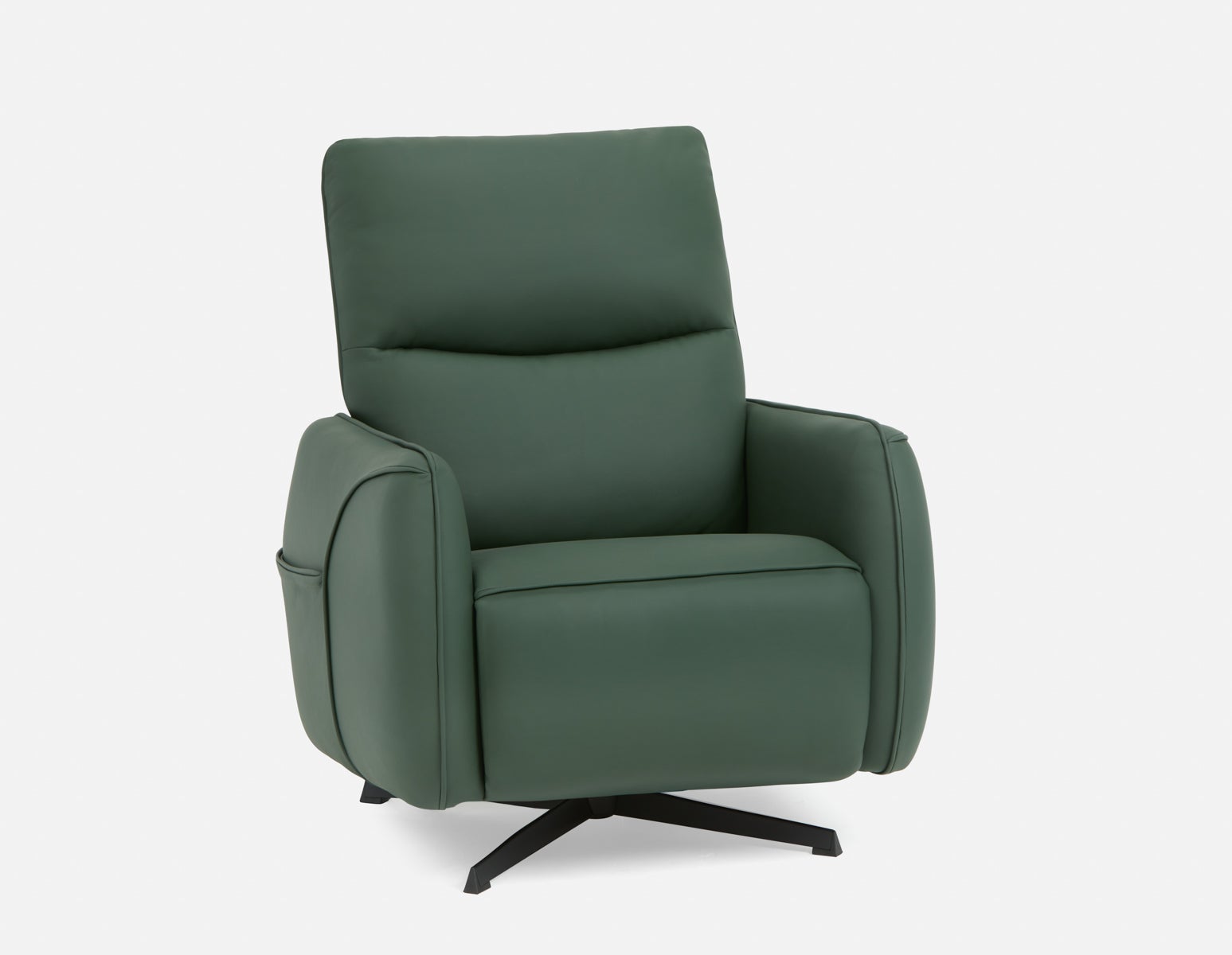 JASPER - fauteuil contemporain moderne à inclinaison électrique - Vert