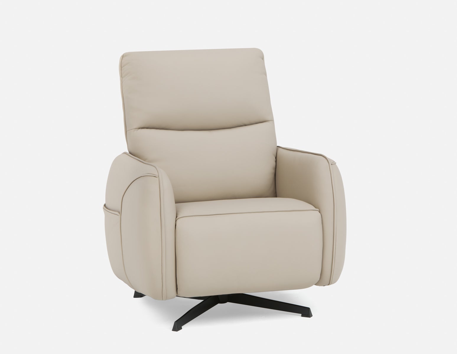 JASPER - fauteuil contemporain moderne à inclinaison électrique - Beige