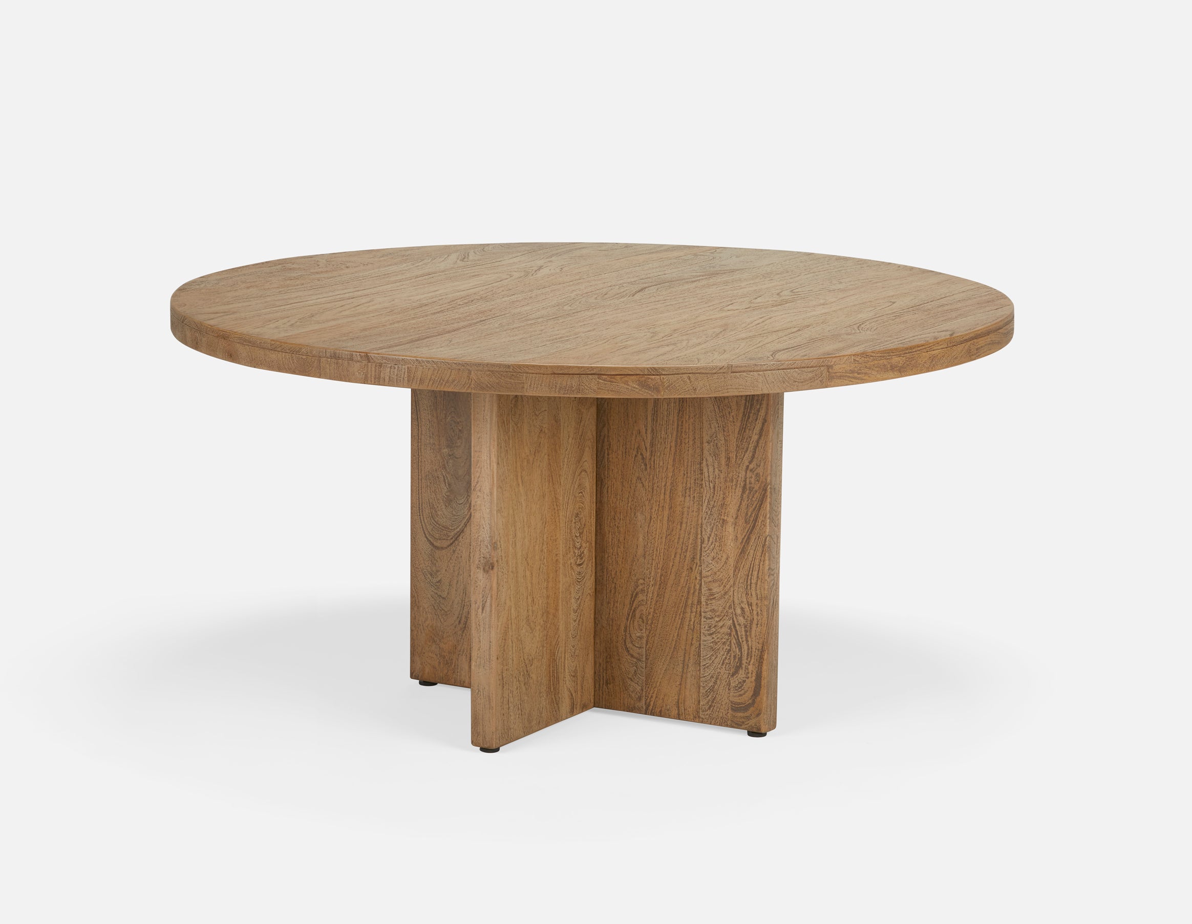 MISTRA - table de salle à manger en bois recyclé 150 cm - Naturel