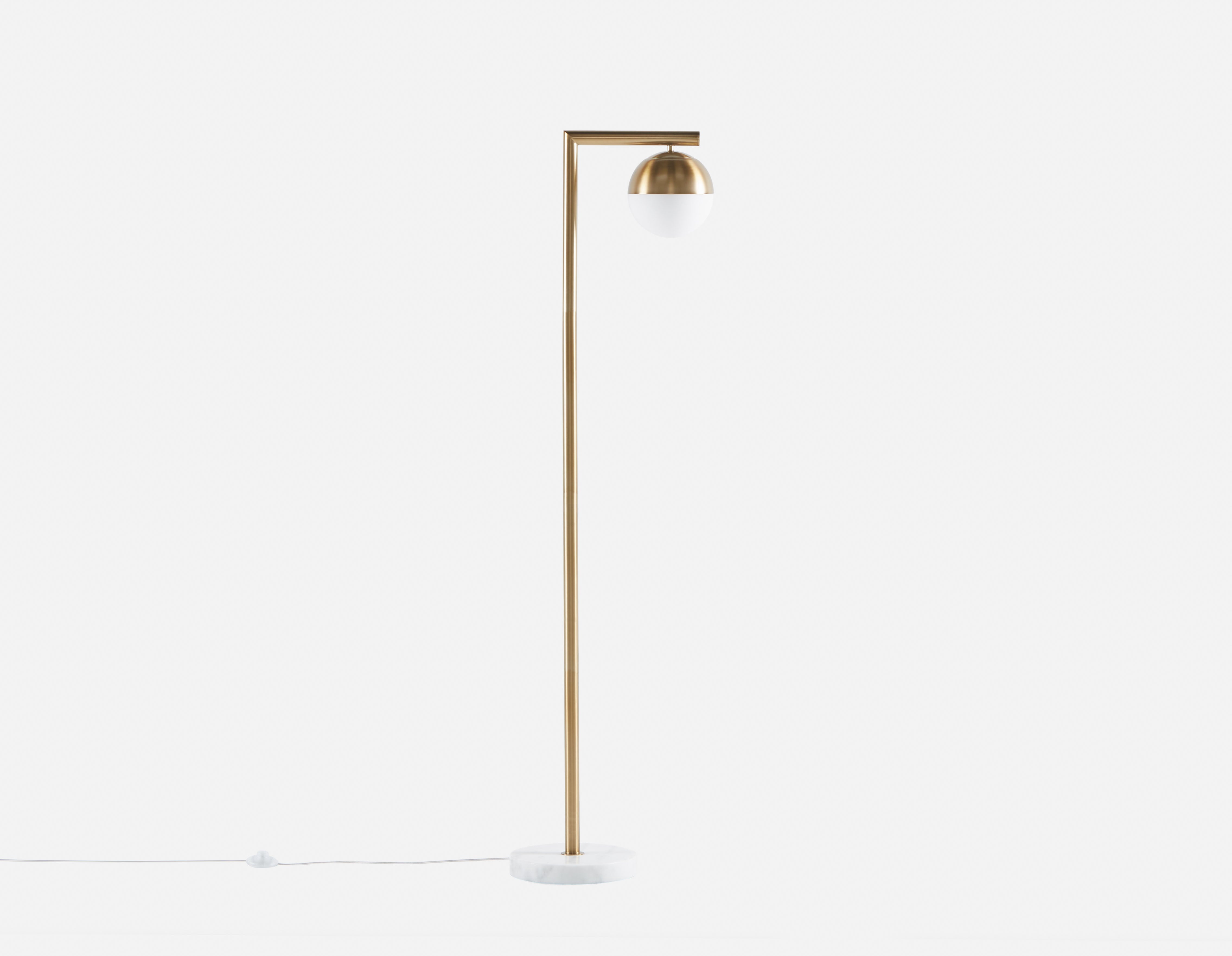 GOLL - lampe sur pied 158 cm haut. - Or