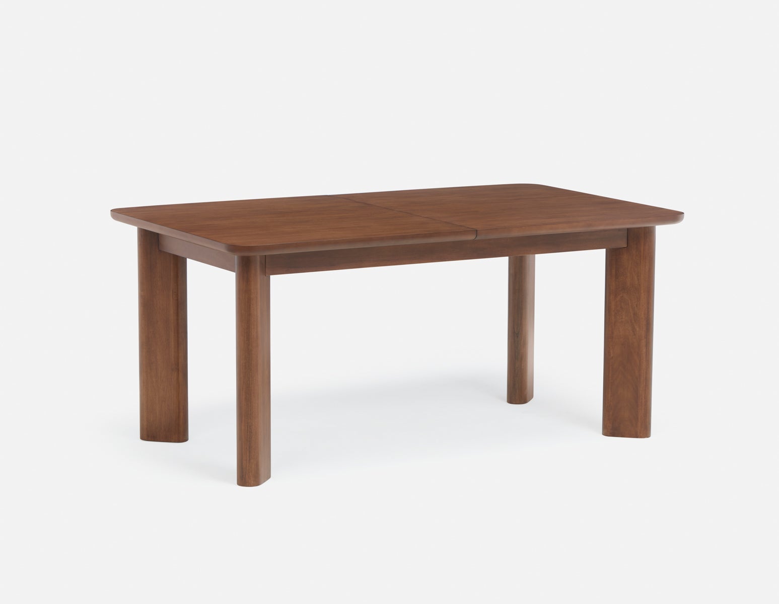 PALMO - table à rallonges rétro-moderne 180 cm à 260 cm - Noyer