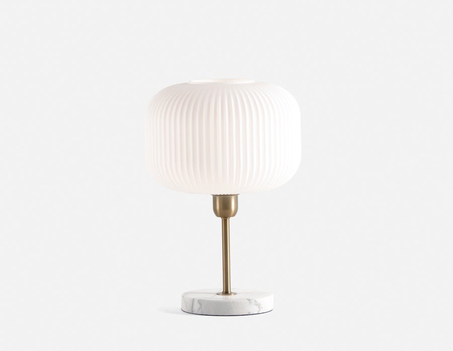 ILIANA lampe de table avec base en marbre 43 cm haut. undefined