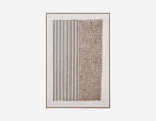 SHAYNE - tableau encadré 83 x 123cm - Multi