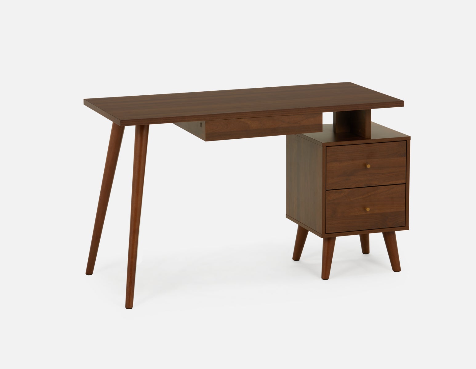 CONNOR - bureau 127 cm - Noyer