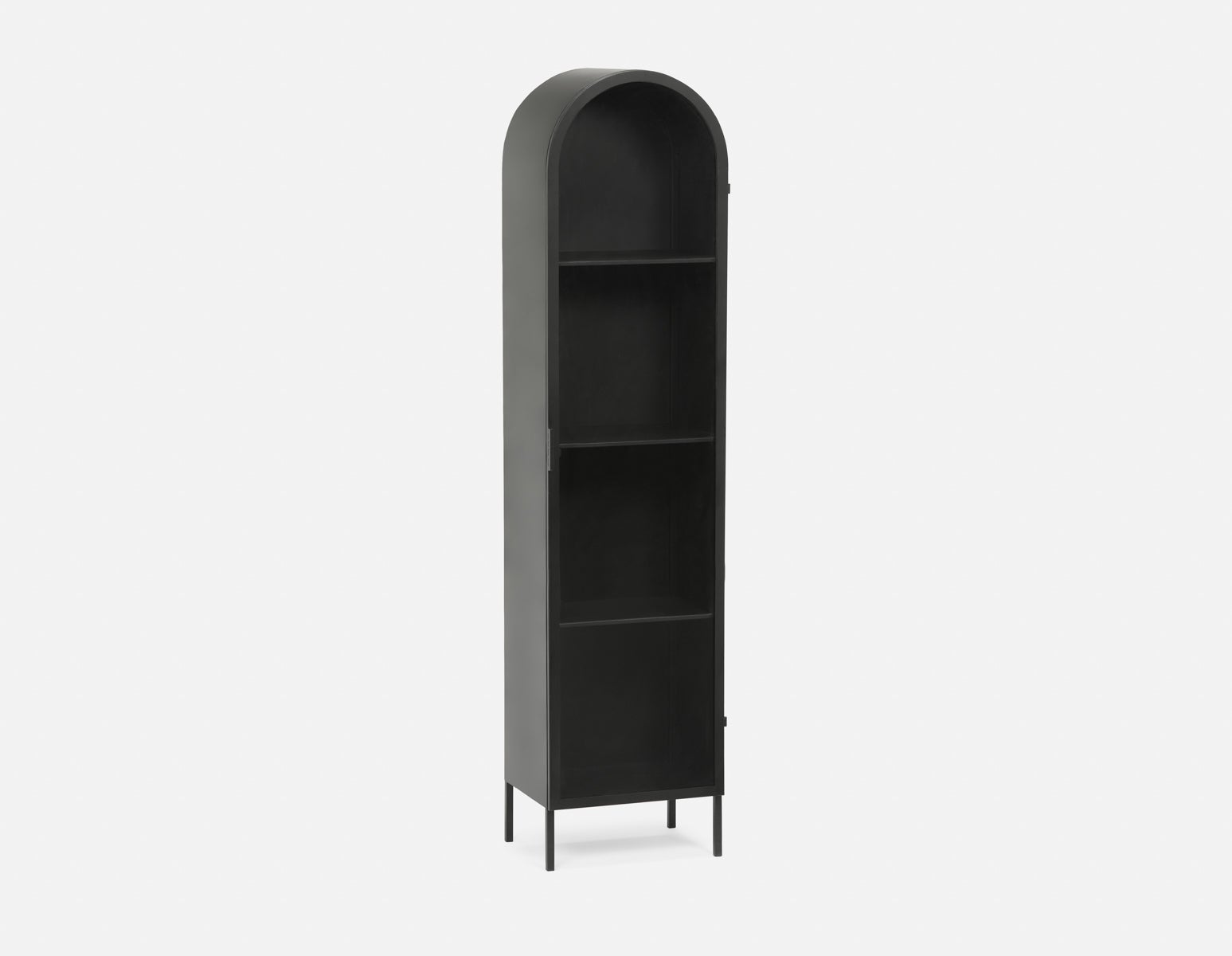 ZELDA - armoire industrielle vintage en fer - Gunmetal
