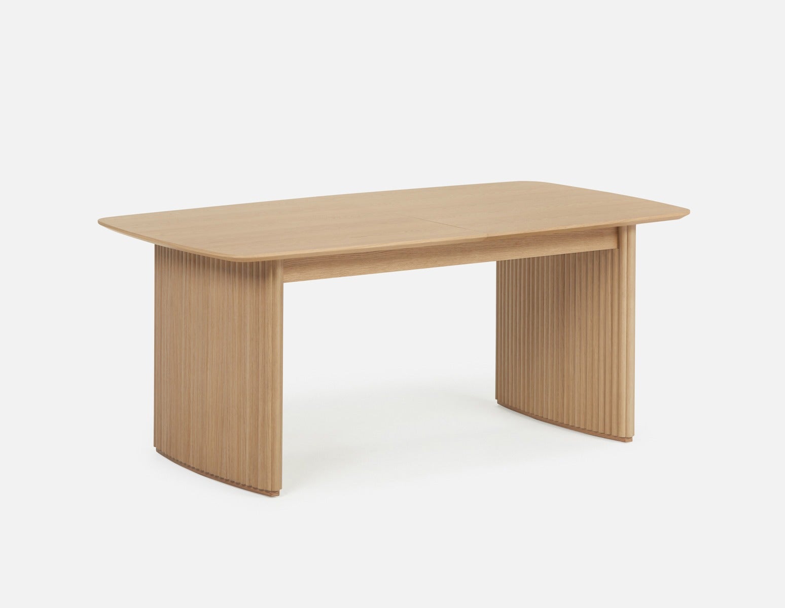 LESTER - table à rallonge 180 cm à 220 cm - Naturel