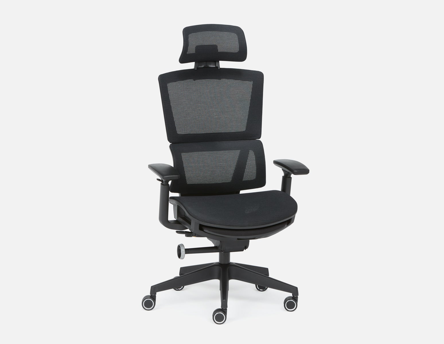 ERGO - chaise de bureau ergonomique - Noir