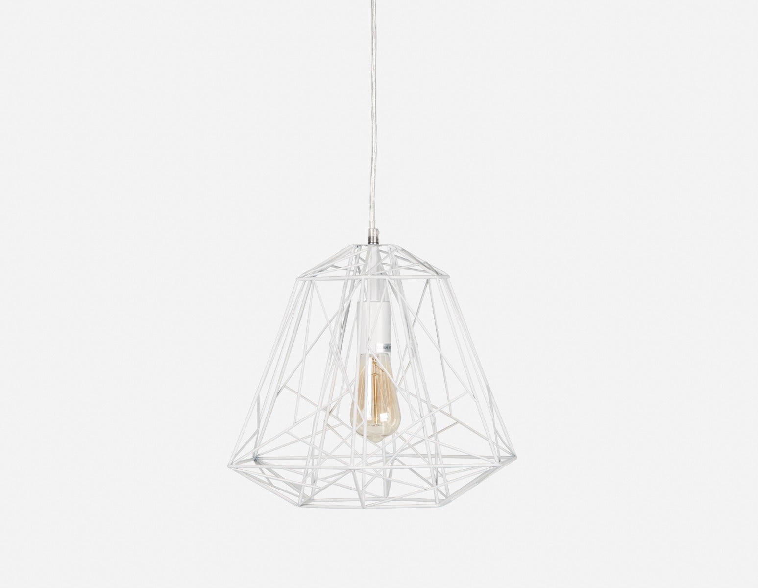 NESTI - suspension 34 cm diam. - Blanc