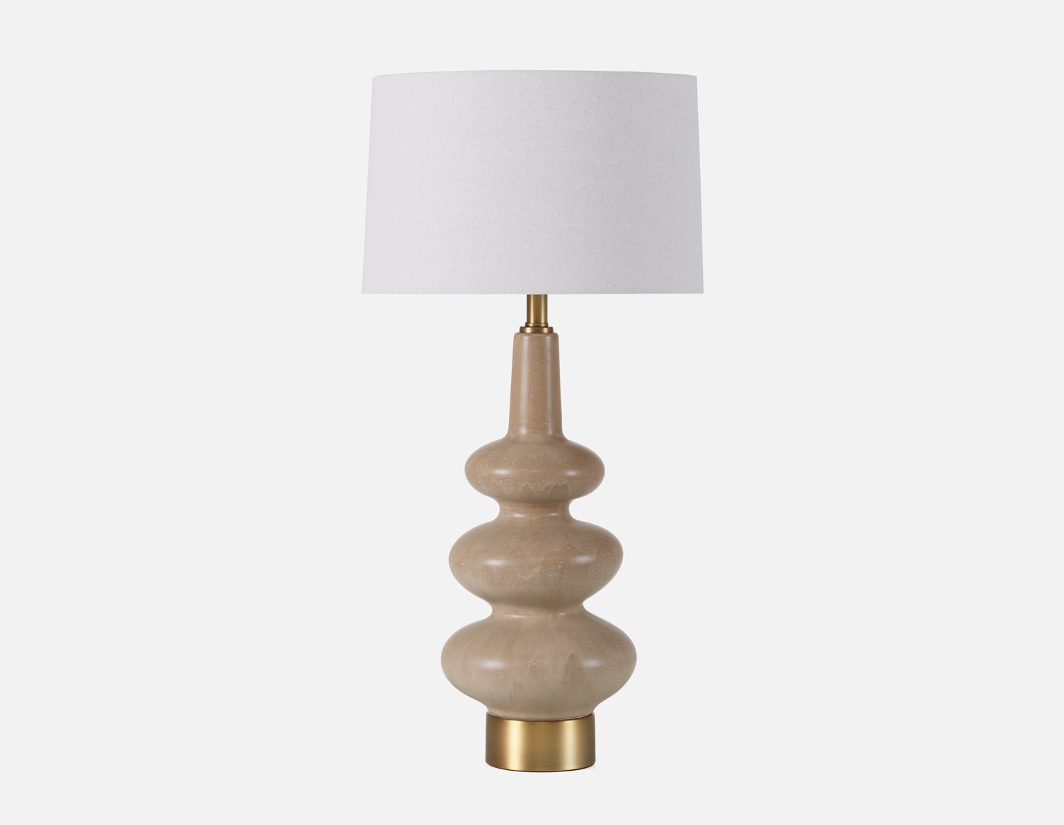 ANDO - lampe de table 79 cm haut - Laiton