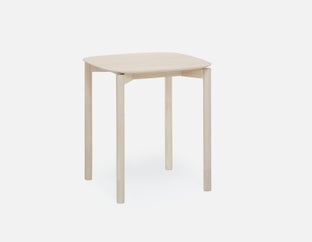 AMELIE - table comptoir moderne 90 cm haut. - Naturel