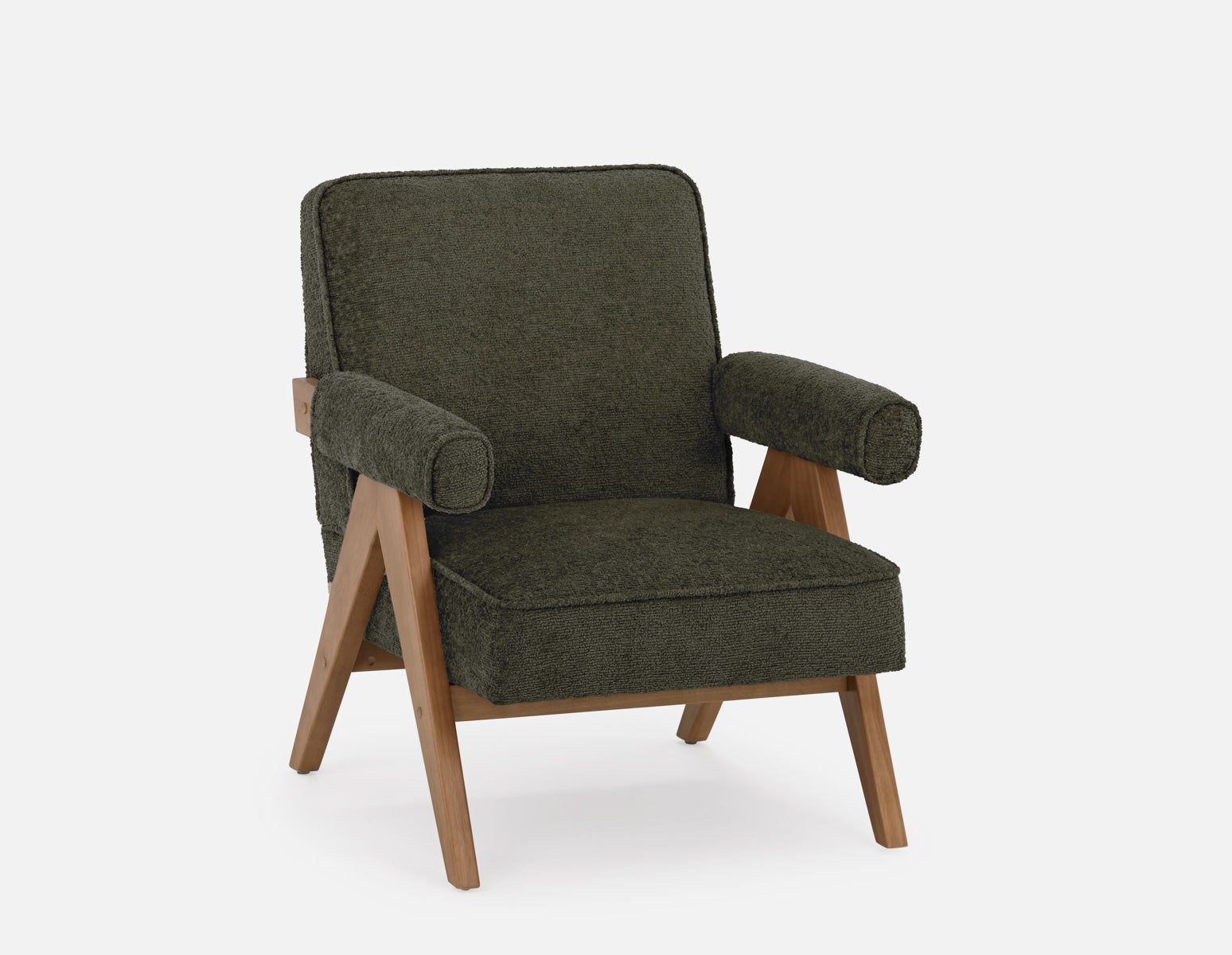 HAZEL - chaise d'appoint classique du milieu du siècle - Vert