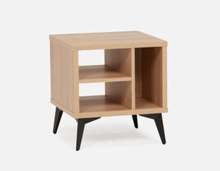KIERA - table d'appoint moderne - Chêne
