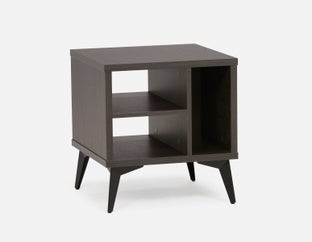 KIERA - table d'appoint moderne - Noir