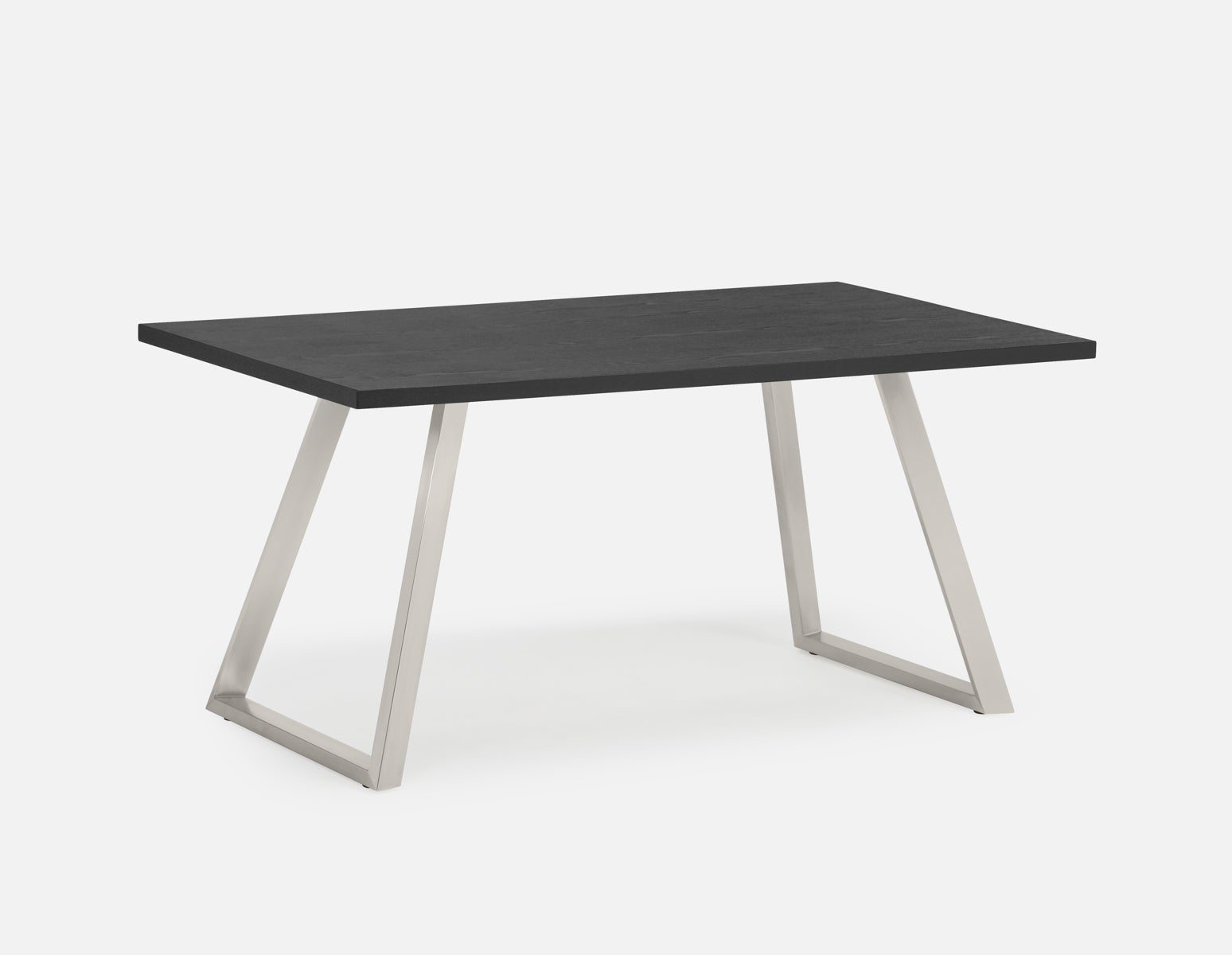 MADERA - table de salle à manger 160 cm - Frêne Noir