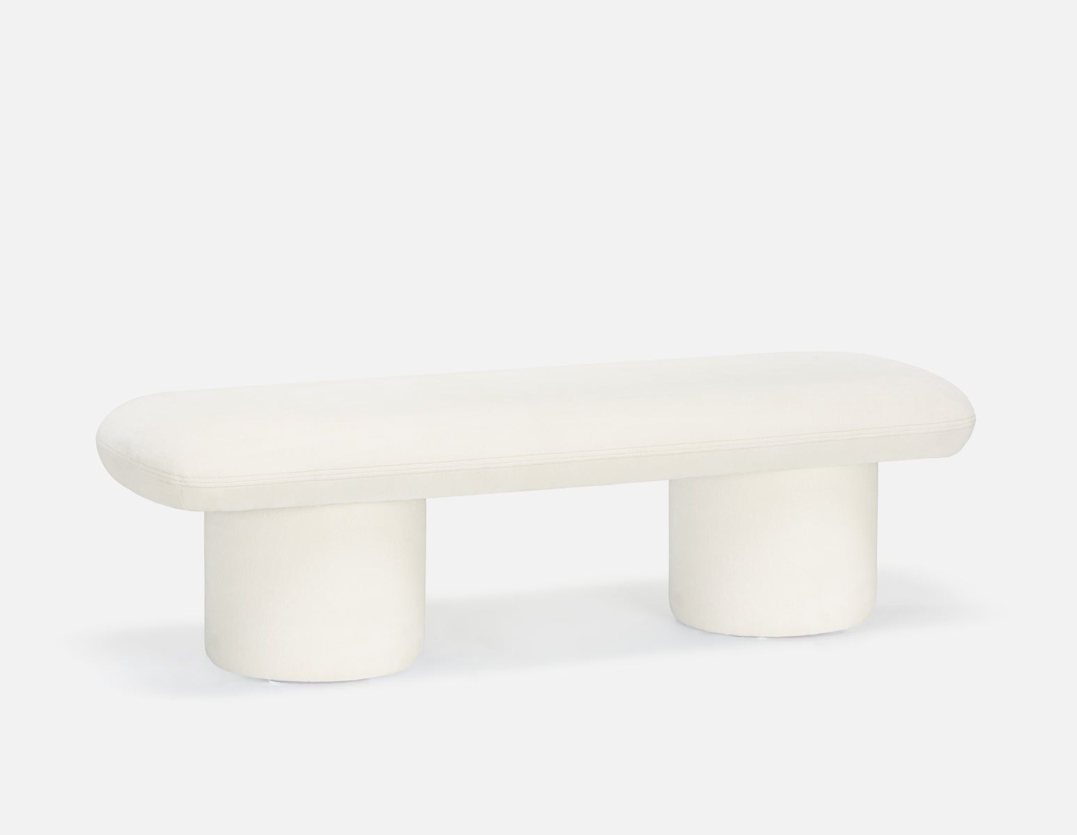 YVONNE - banc - Crème