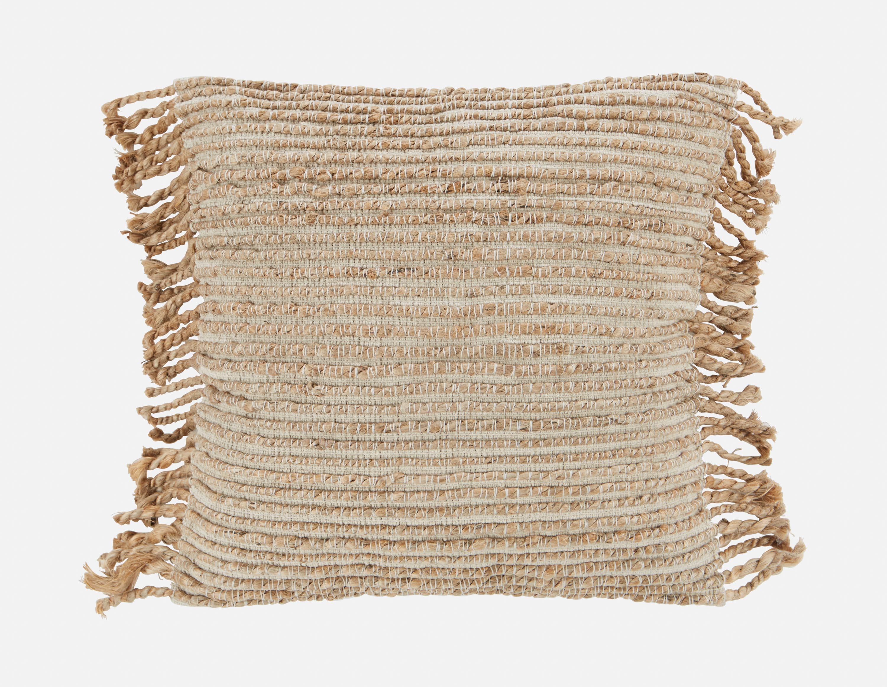 ISABELA - coussin 50cm x 50cm - Naturel