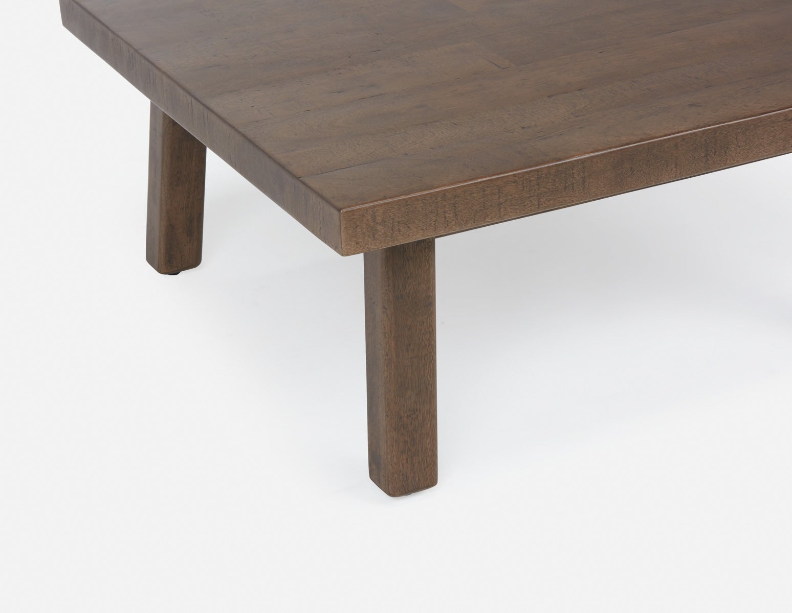 THESSALIA table basse en bois de manguier massif vieilli 90 cm undefined