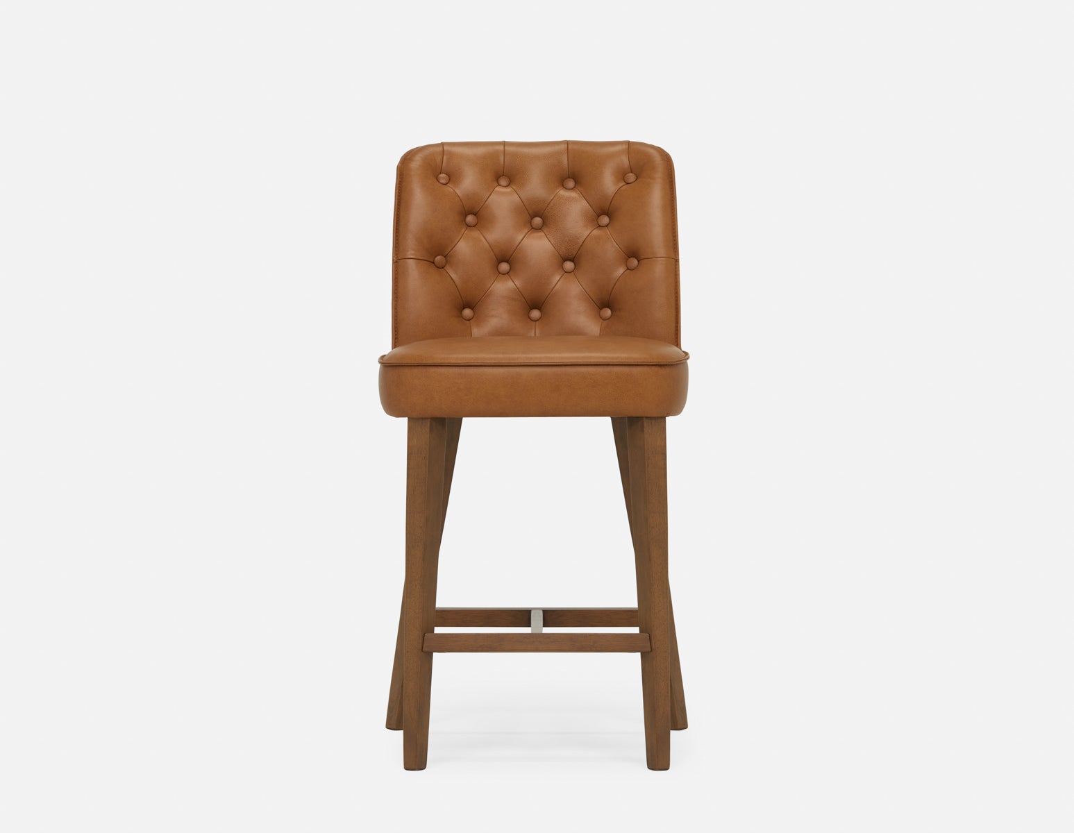 NELA tabouret de comptoir 66cm en 100% cuir undefined